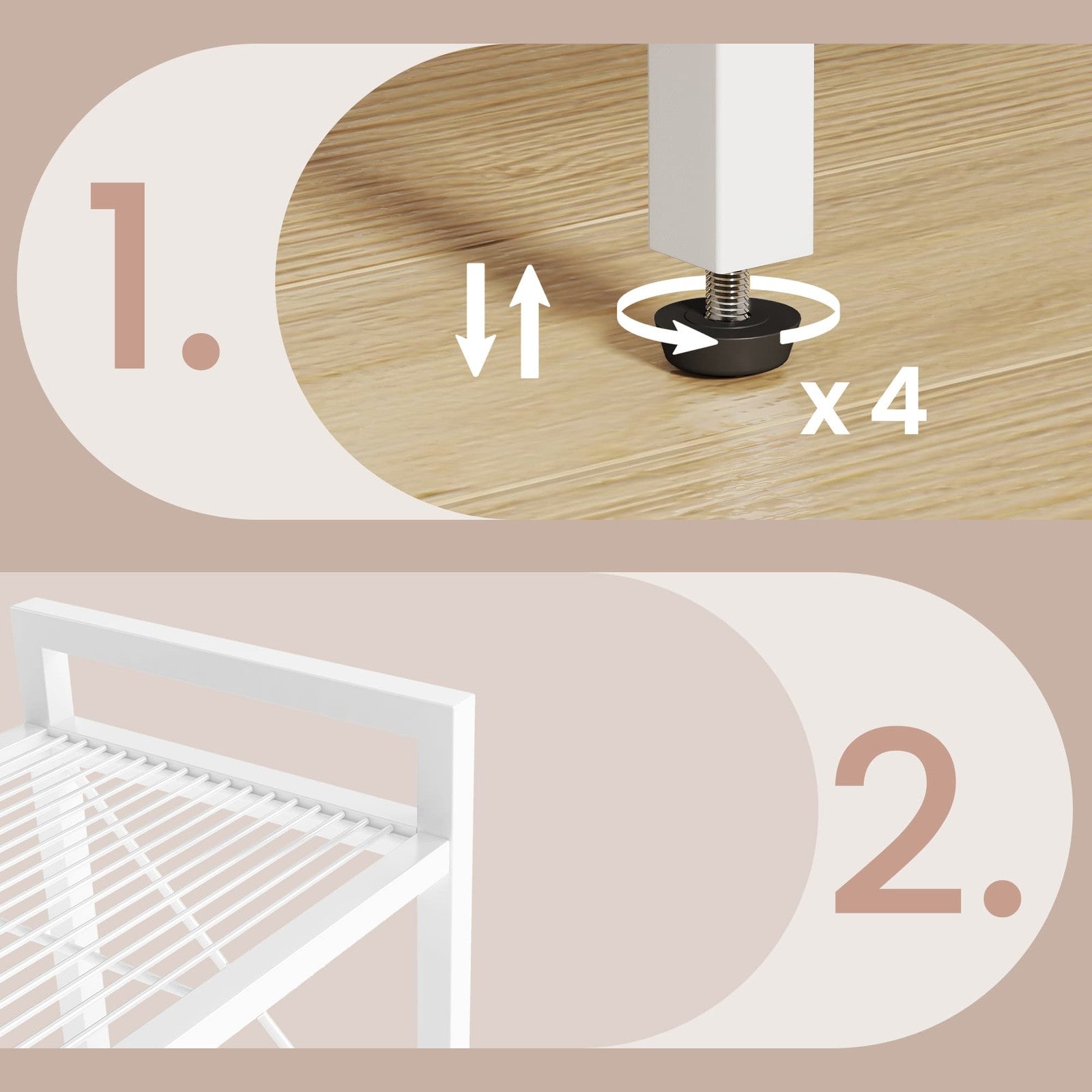 Metal Shelving Unit for Versatile Storage for Entryway and Kitchen