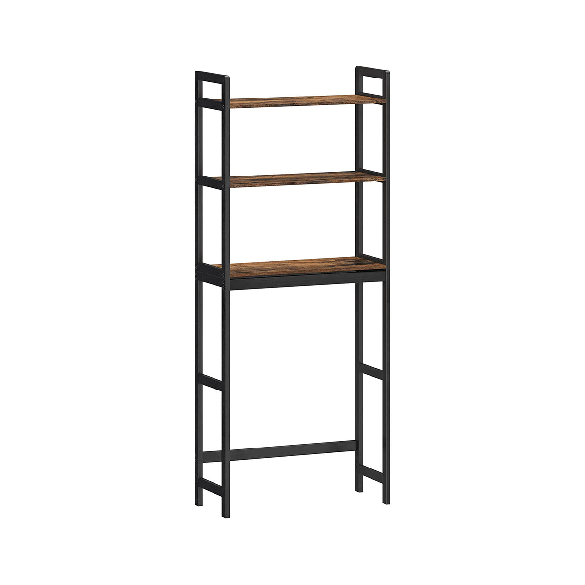 Over-the-Toilet Storage Organizer - 3-Tier - Adjustable Shelves