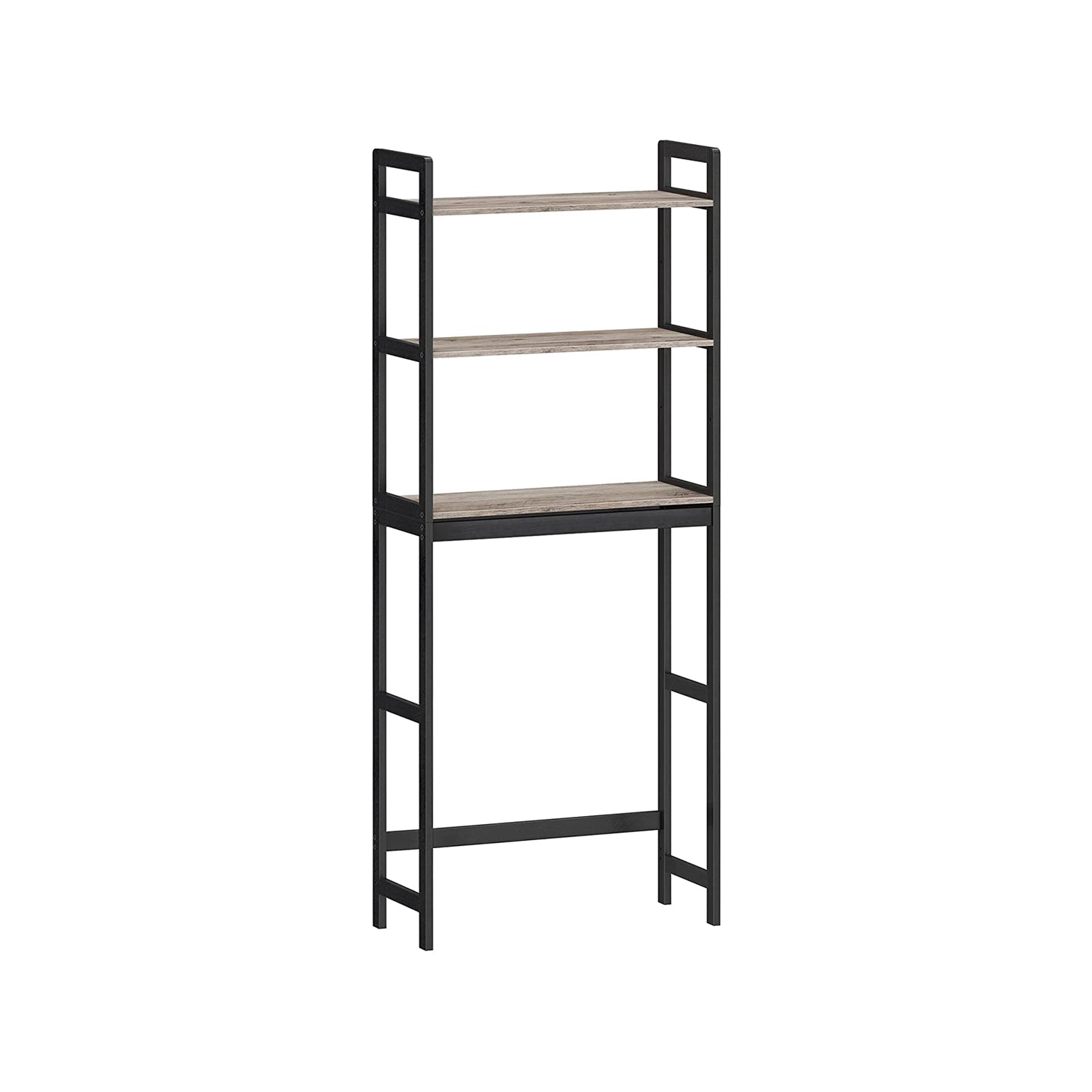 Over the Toilet Storage Organizer - Heather Greige, Ink Black