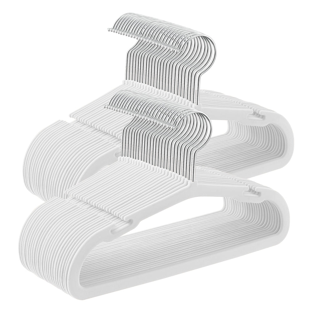 Kids Hangers 50 Pack - White
