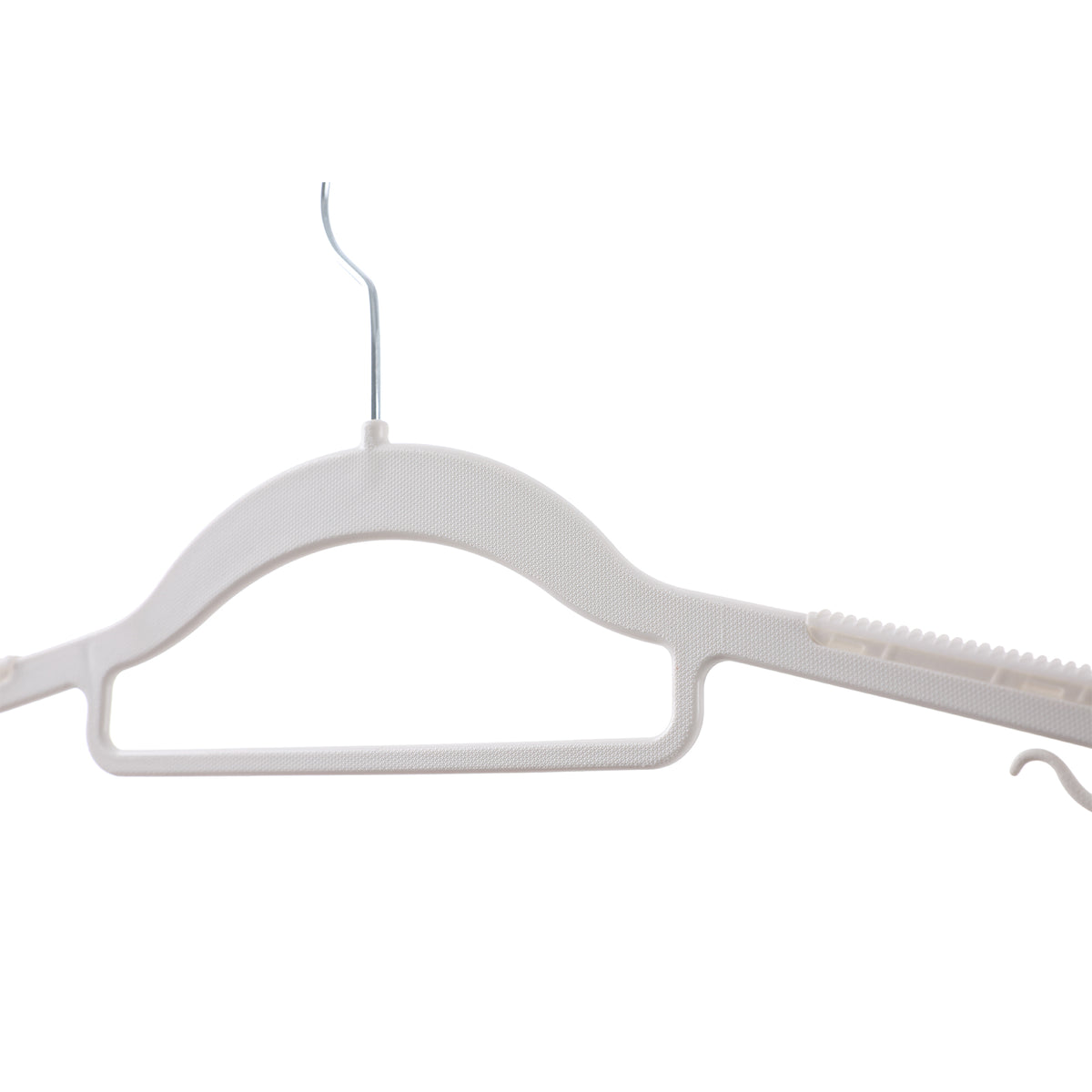 Plastic Hangers - Heavy-Duty - Non-Slip - Pack of 50