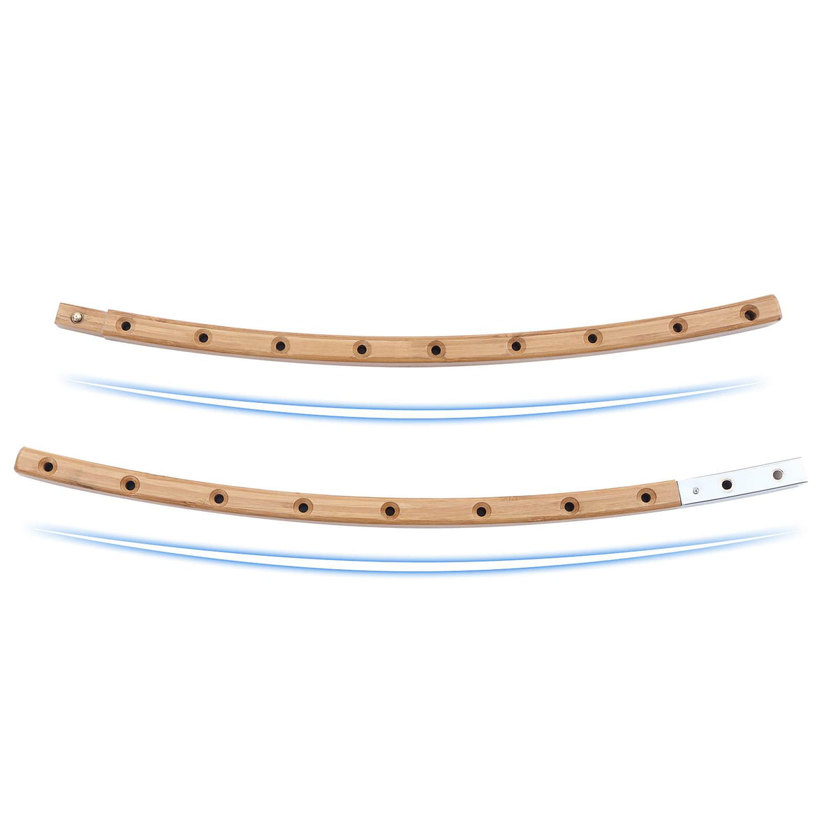 Quilted Hammock with Curved Bamboo Spreaders - Pillow