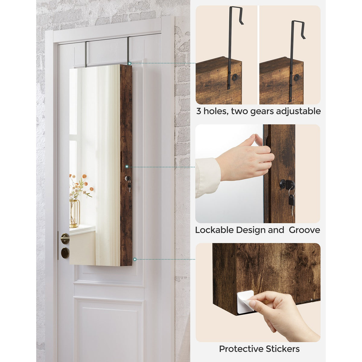 Jewelry Cabinet - With LED Lights