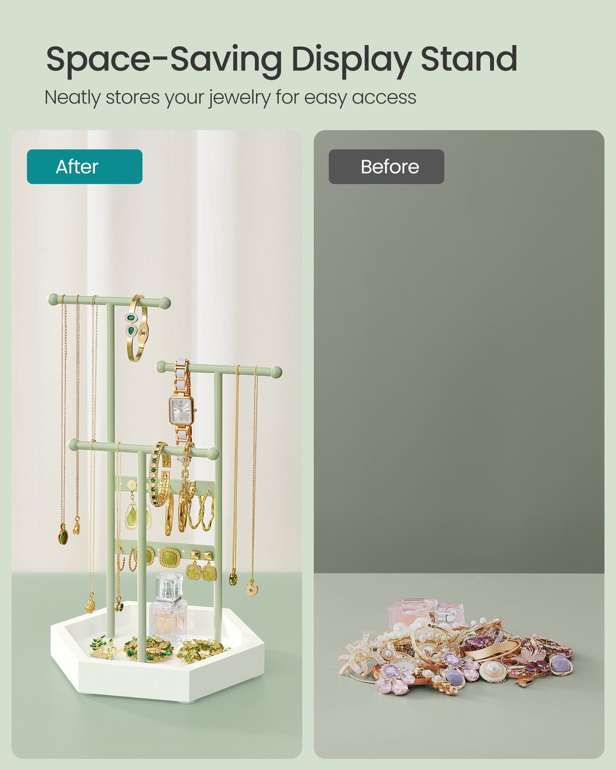Jewelry Holder - Metal Frame