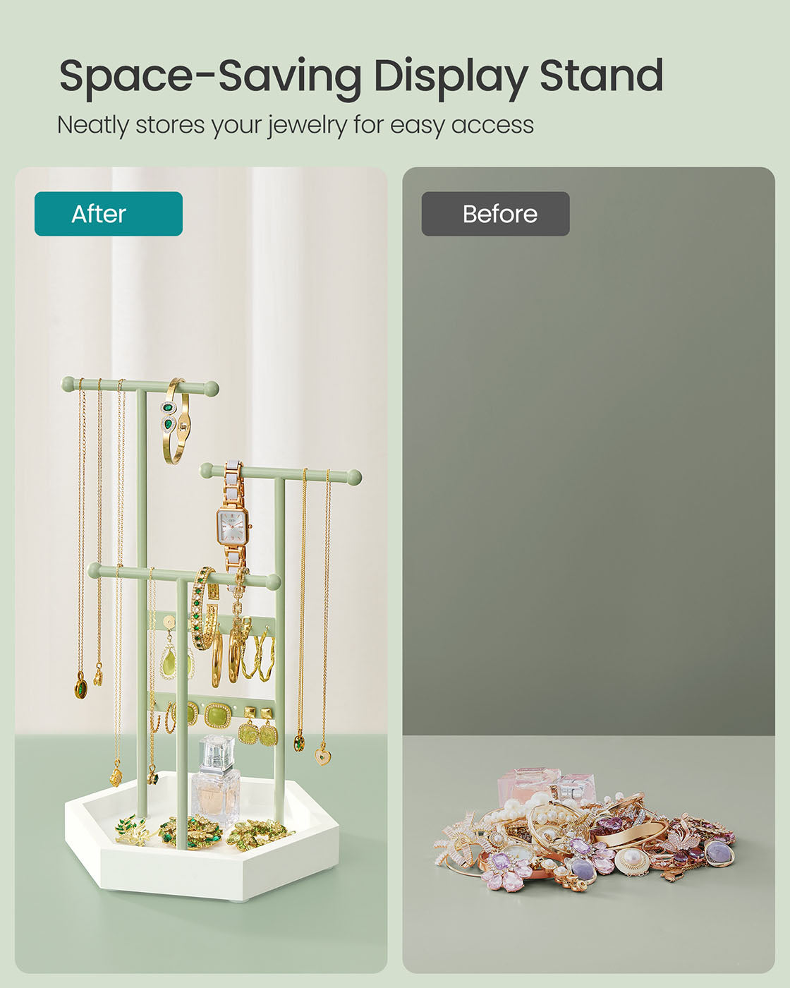 Jewelry Holder - Metal Frame