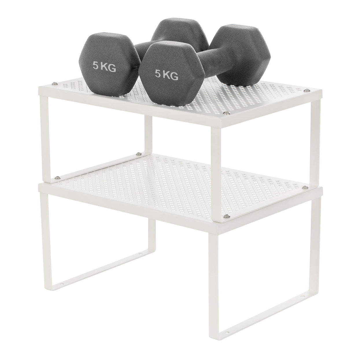 Stackable and Expandable Spice Racks - Set of 2