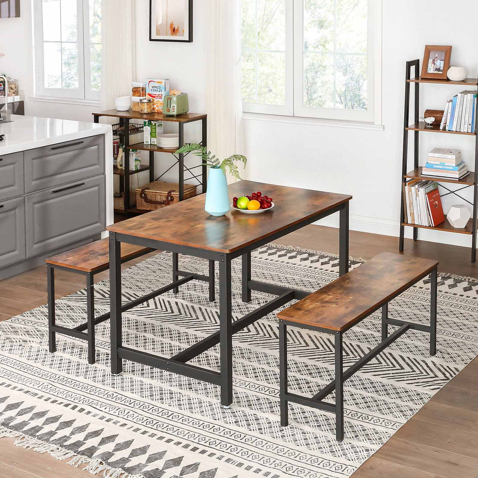 Set of 2 Dining Table Benches