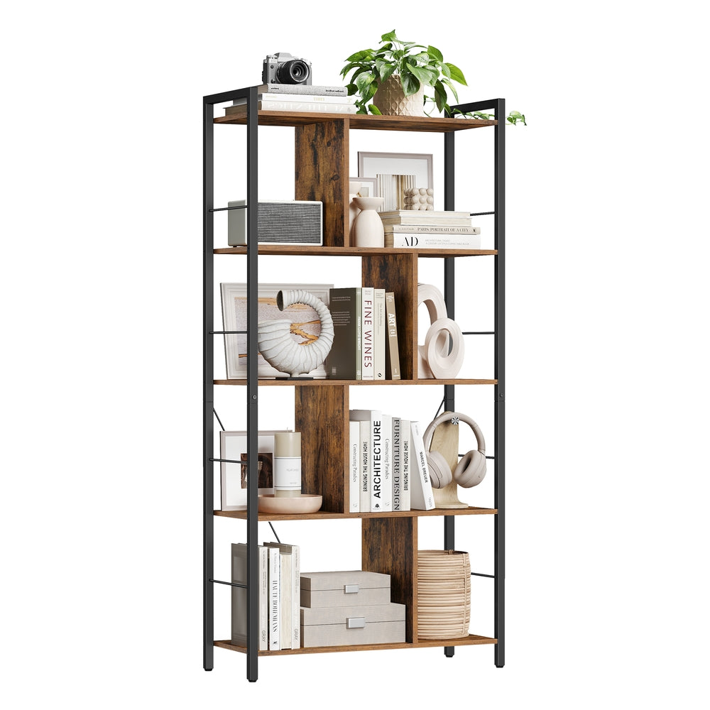 5 Tier Shelving Unit with Open Compartments