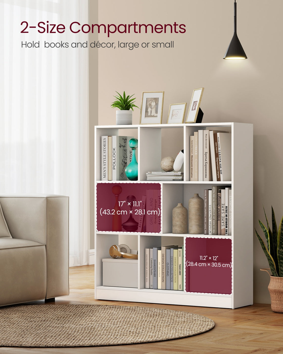 Custos Collection - Open Storage Bookshelf