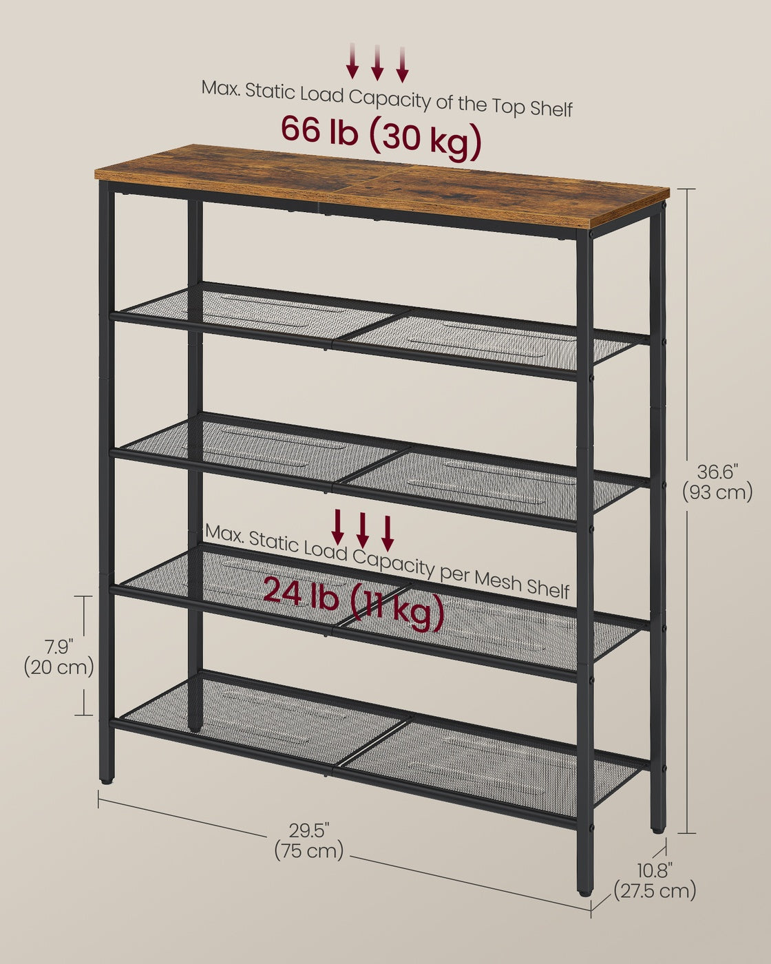 Shoe Rack - Large Shoe Storage Organizer for Closet - Entryway