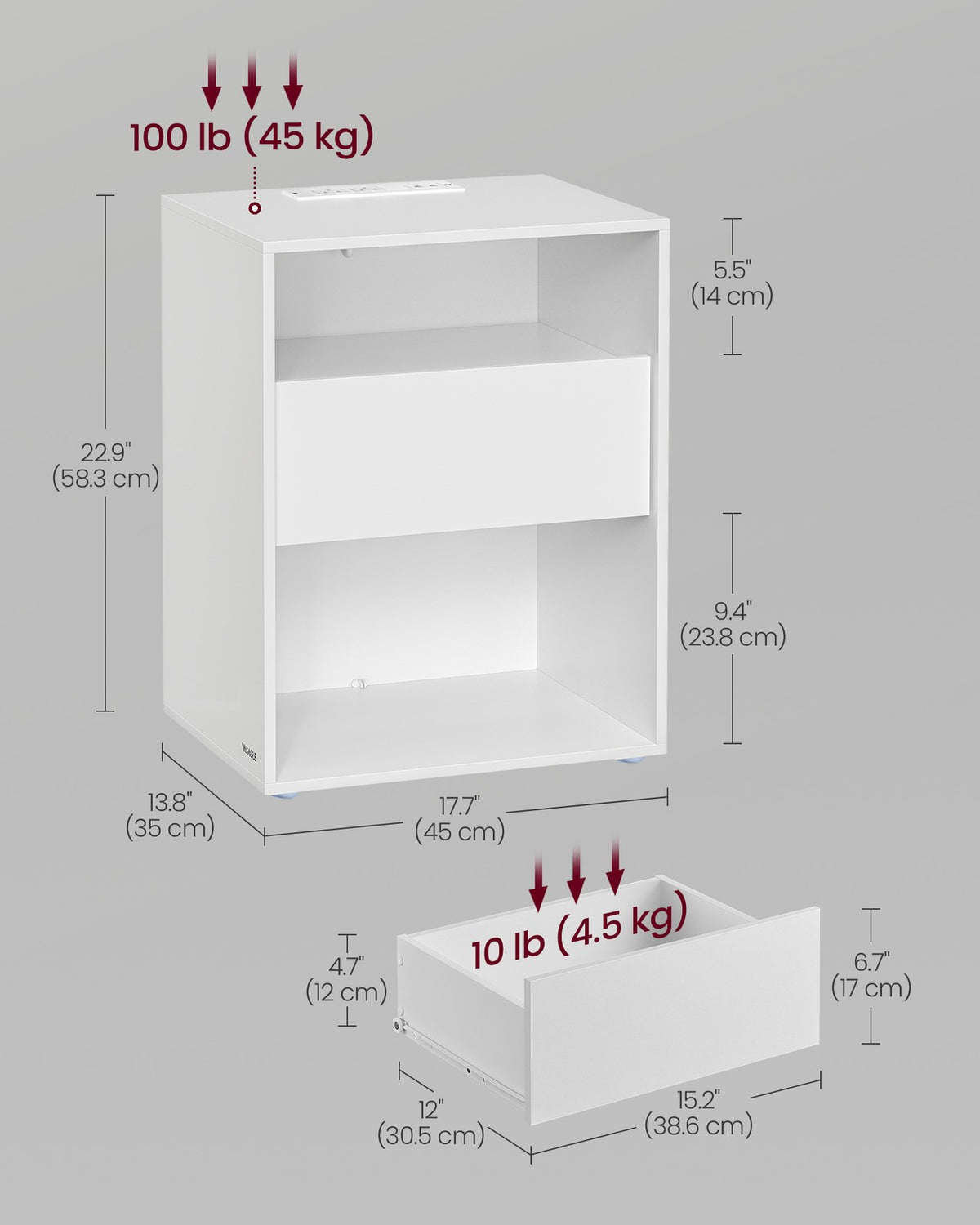 Superfast Toolless Assembly - Nightstand