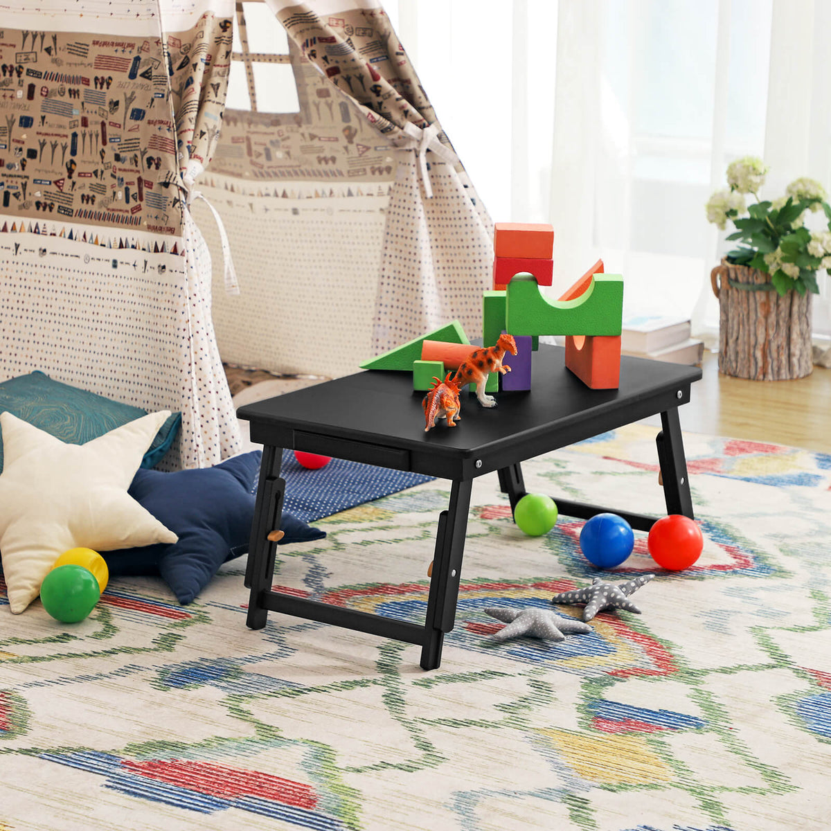 Bamboo Bed Desk - Tilting Top