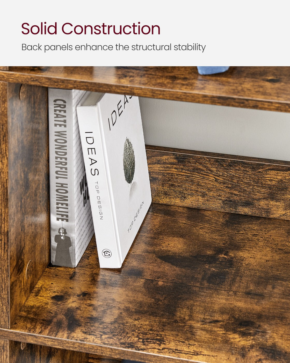 Bookshelf - 6 Storage Cubes