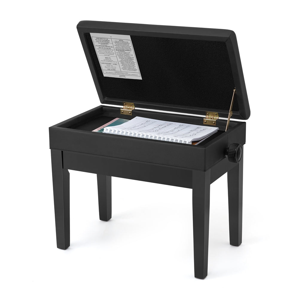Adjustable Wooden Piano Bench Stool