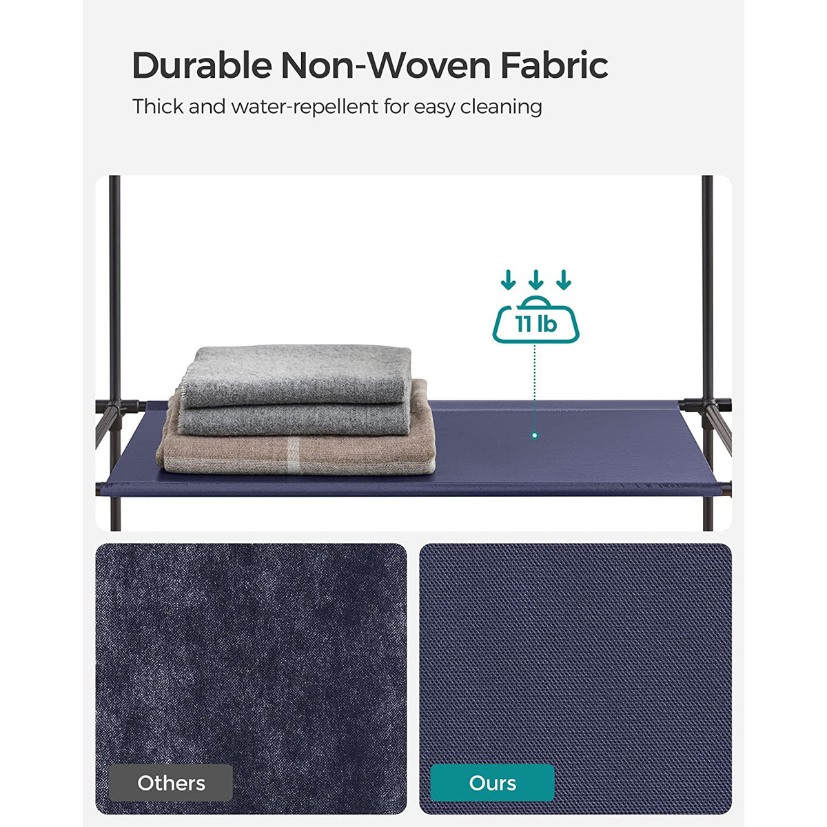 Closet Wardrobe - Non-Woven Fabric Cover