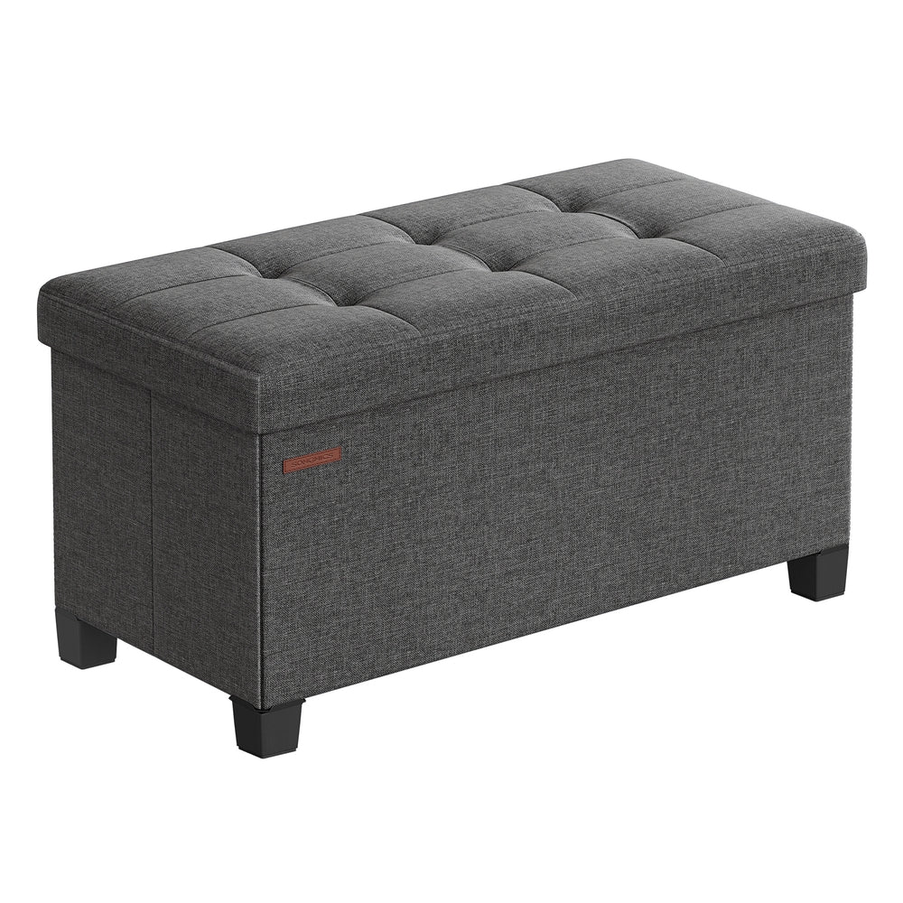 Storage Ottoman - Bedroom Bench with Storage - Foot Stool - 15 x 30 x 15.7 Inches