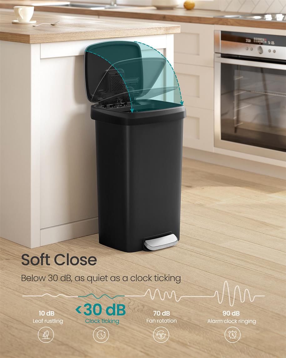 12Gal Kitchen Trash Can
