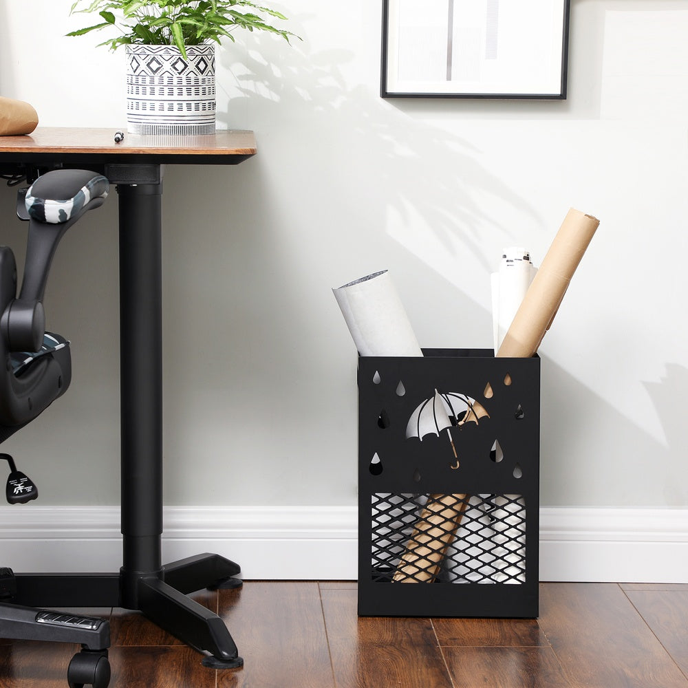 Metal Umbrella Stand - Cutout Design