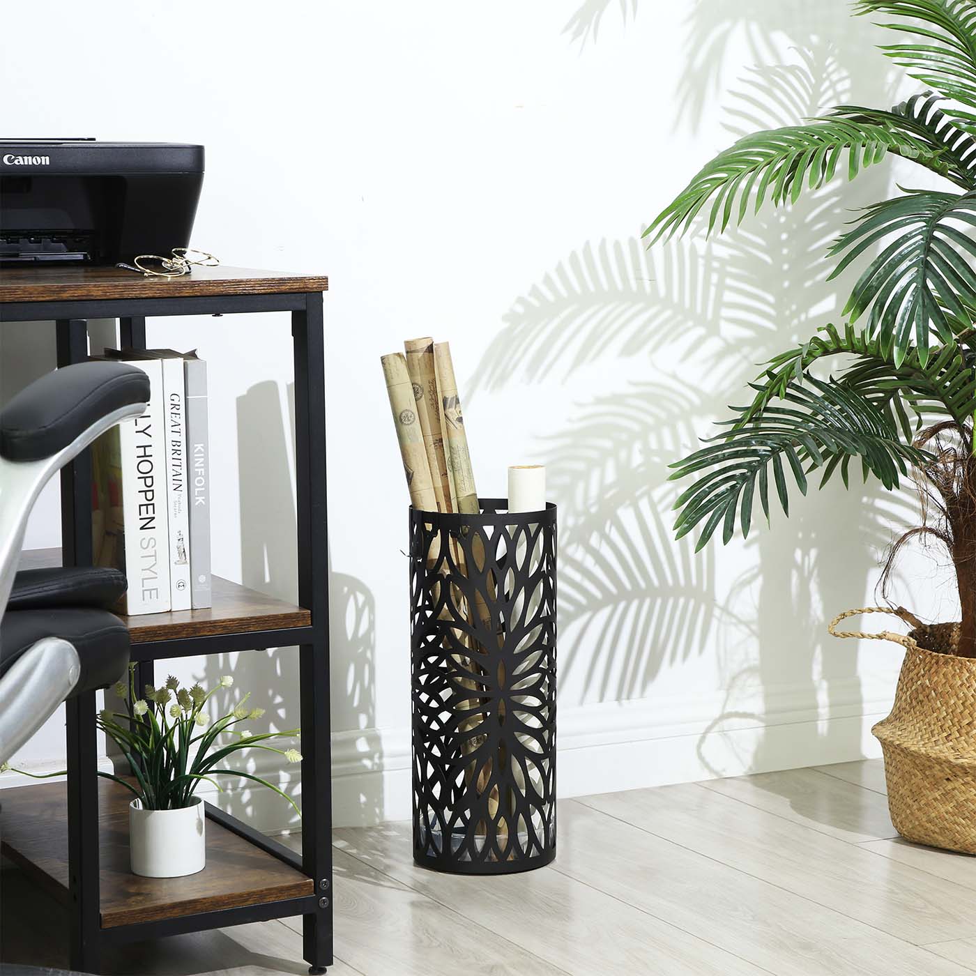Steel Round Umbrella Stand for Canes Walking Sticks