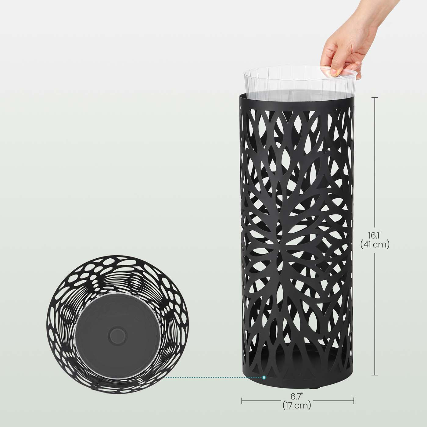 Steel Round Umbrella Stand for Canes Walking Sticks