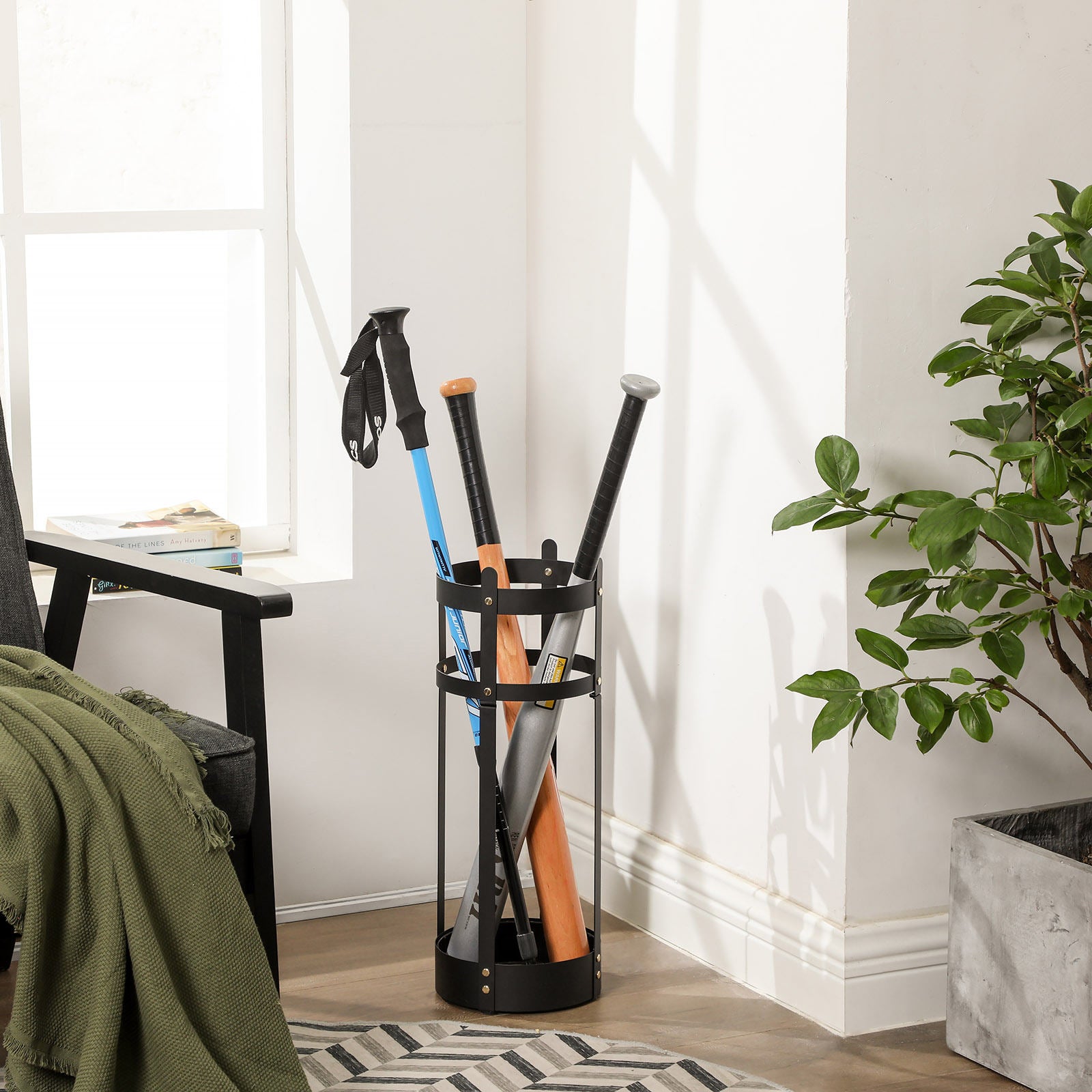 Steel Round Umbrella Holder Rack