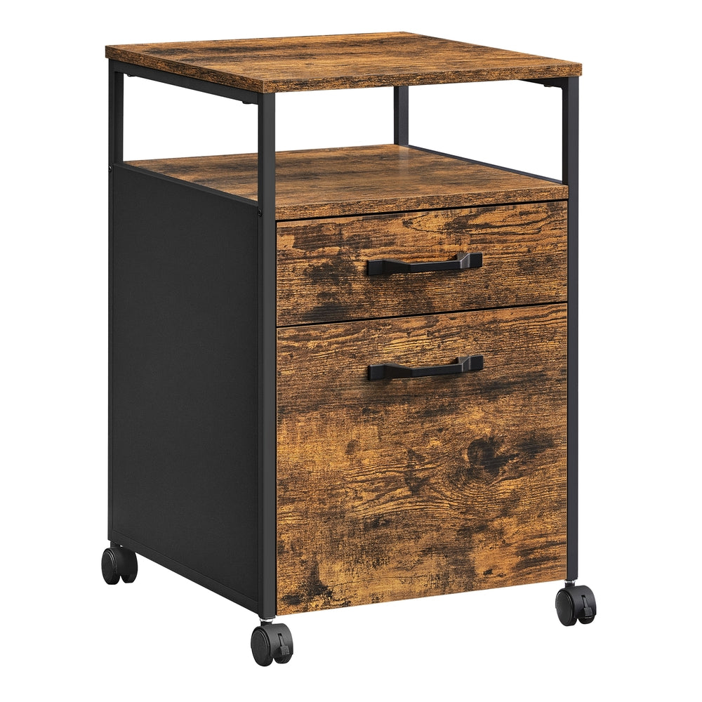 Mobile Filing Cabinet with Wheels