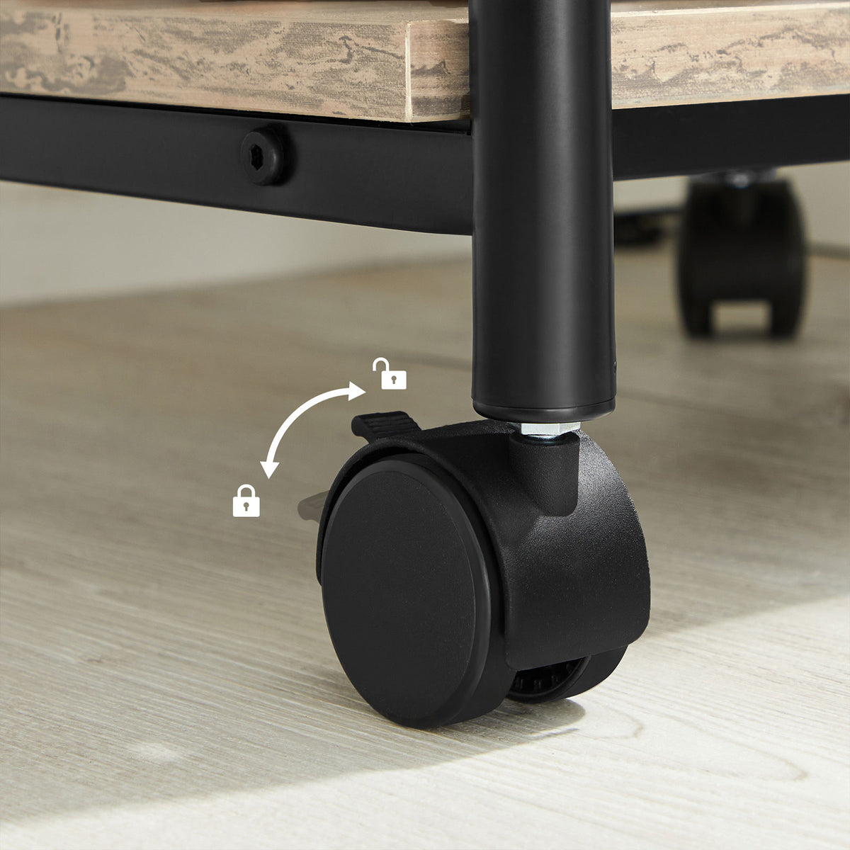 Under Desk Printer Stand
