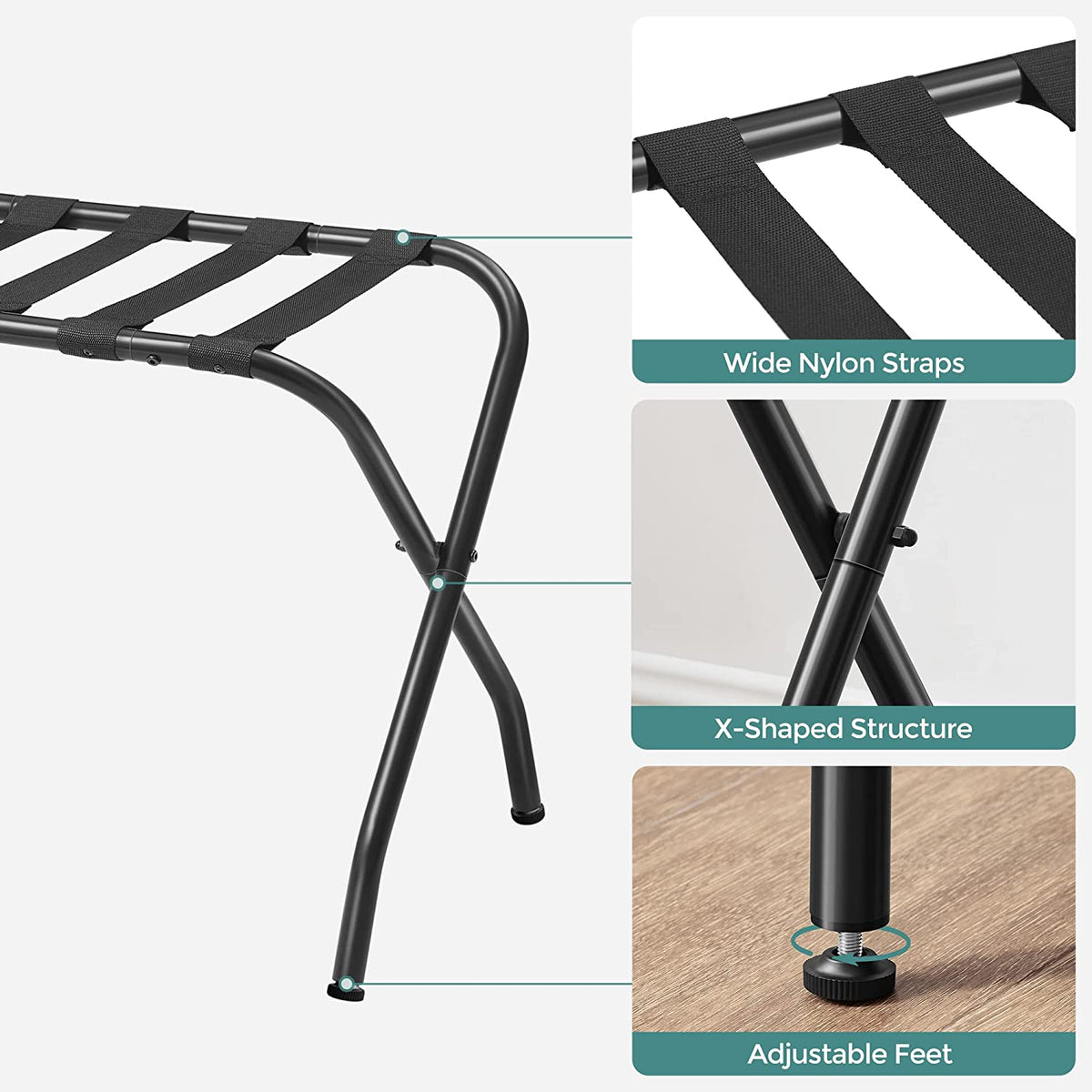 Luggage Rack - For Guest Room - Set of 2