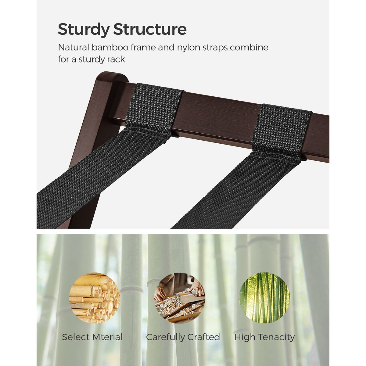 Folding Suitcase Stand - Storage Shelf
