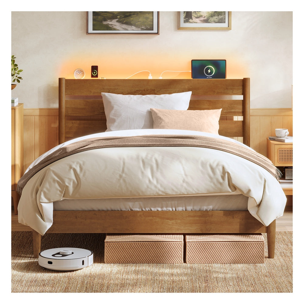 Queen Bed Frame - With Headboard
