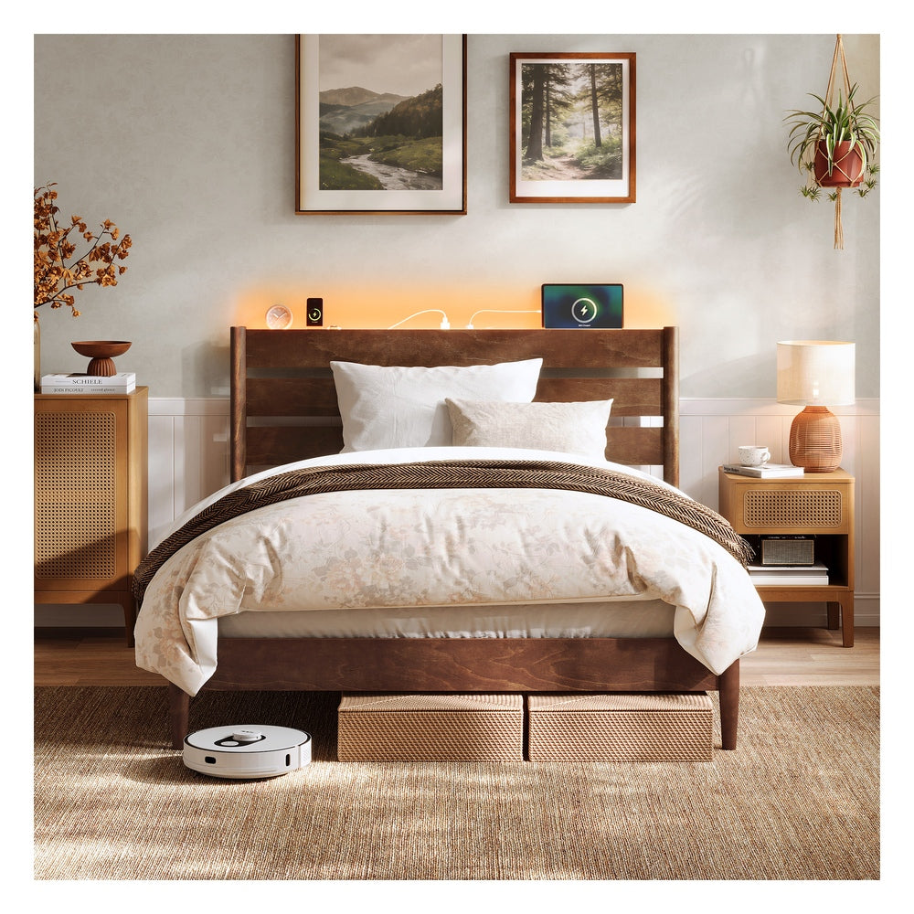Queen Bed Frame - With Headboard