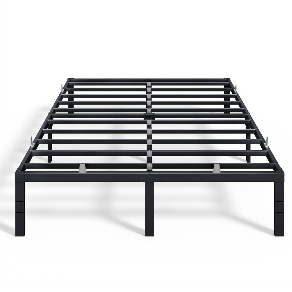 Queen Metal Bed Frame - 14 inches Tall