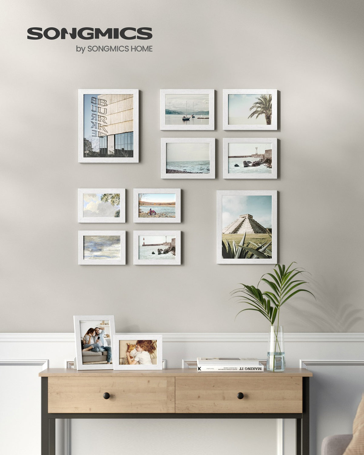 Collage Picture Frames - Set of 10