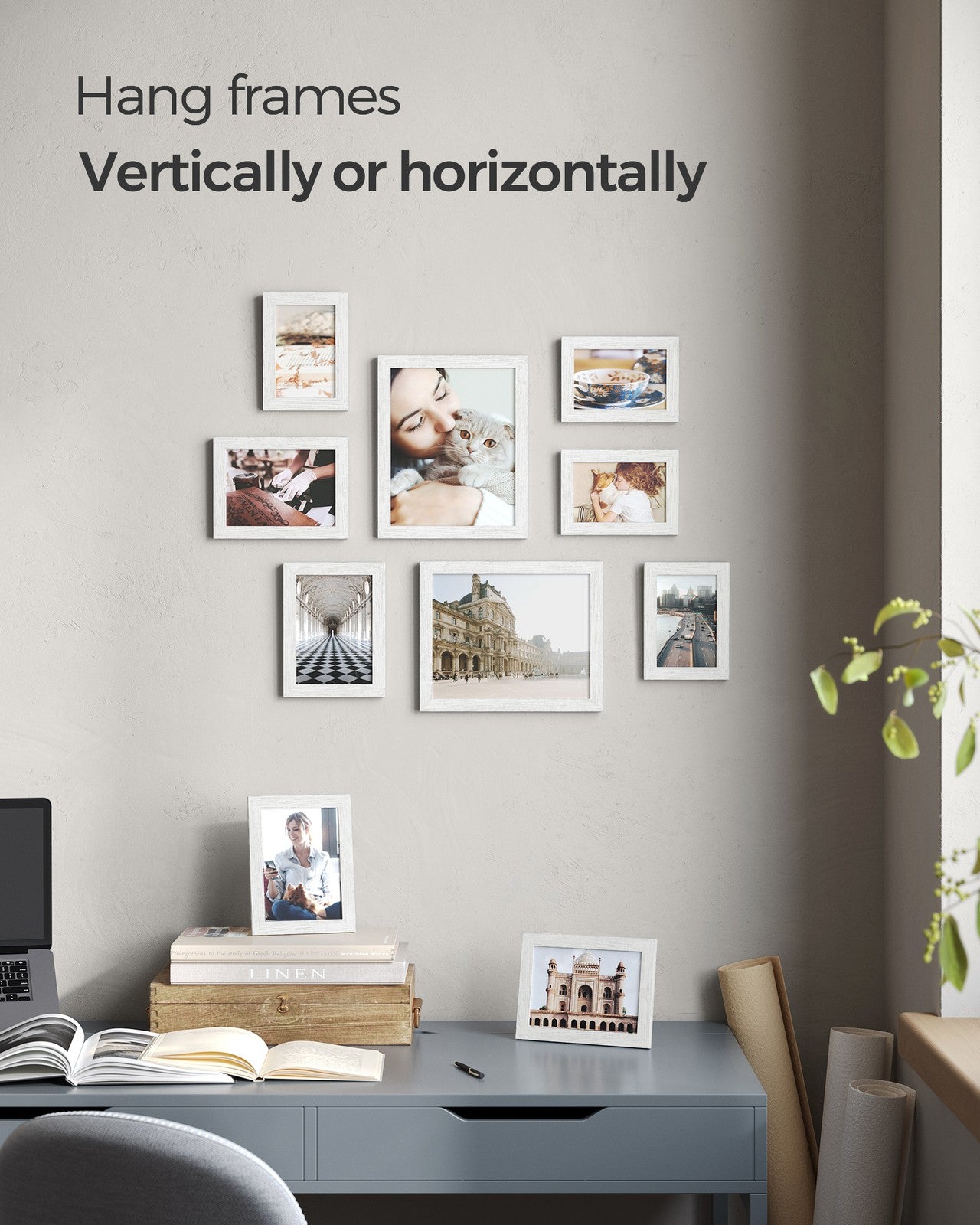Collage Picture Frames - Set of 10