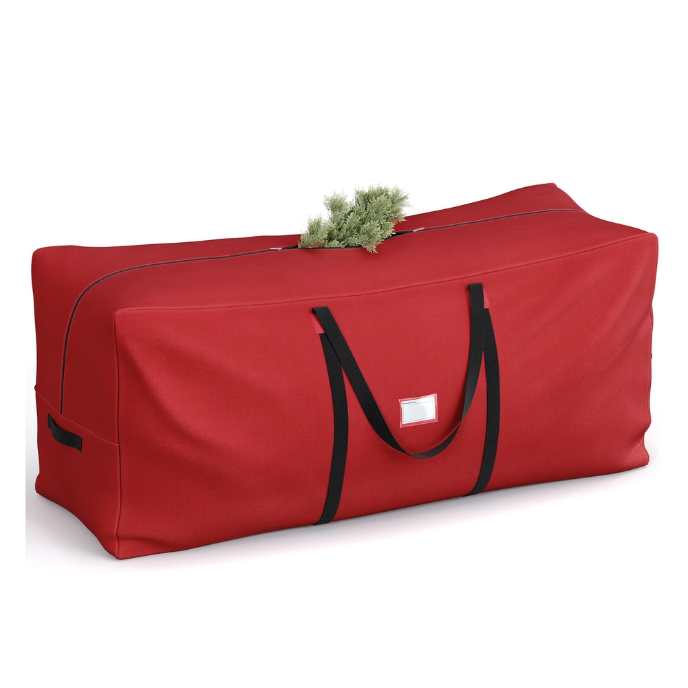 Christmas Tree Storage Bag - Up to 9 Ft - Red - 59.1”L x 21.7”W x 24.4”H