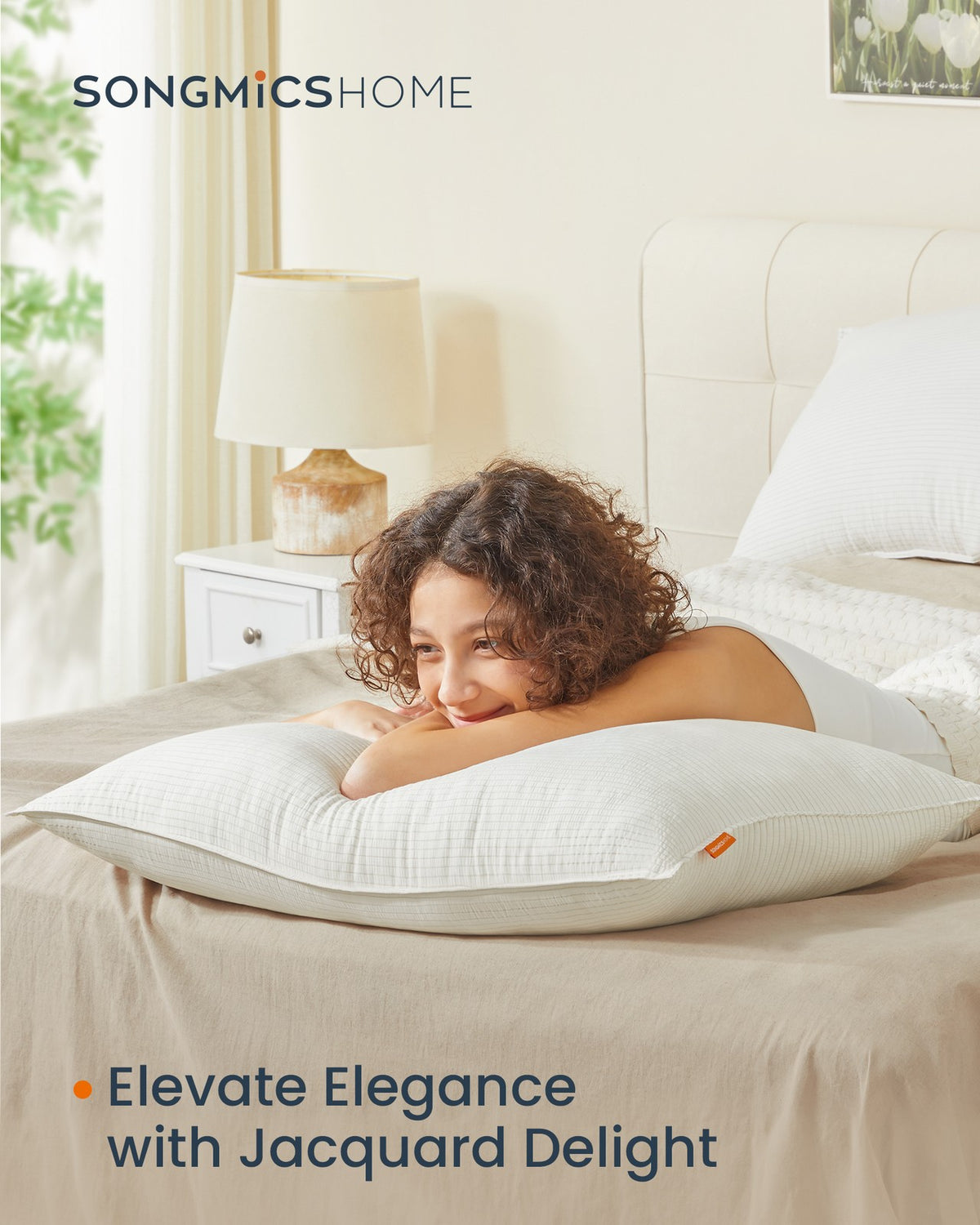 Bed Pillows - Queen Size - 20 x 30 inches - Set of 2